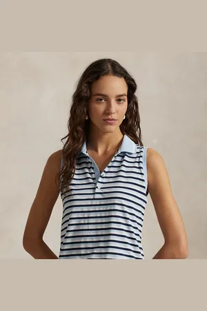 Ralph Lauren Tailored Fit Sleeveless Polo Shirt