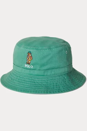 Ralph Lauren Polo Bear Cotton Twill Bucket Hat