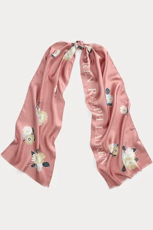 Ralph Lauren Floral Silk Scarf