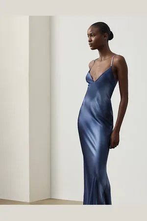 Ralph Lauren Autumn Charmeuse Evening Dress