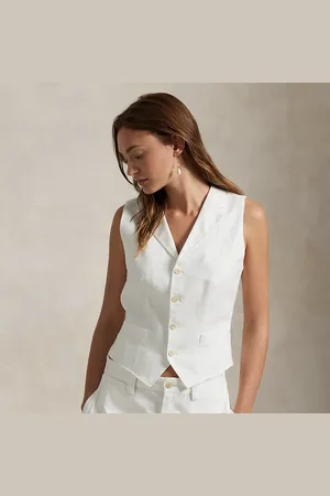 Ralph Lauren Linen-Cotton Waistcoat