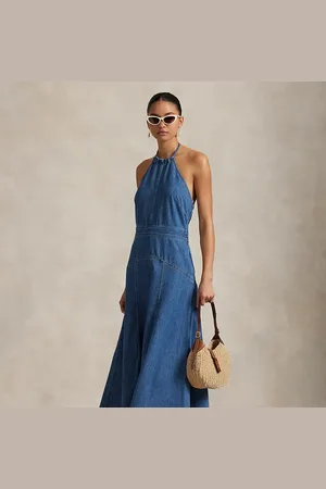 Ralph Lauren Denim Halter Dress
