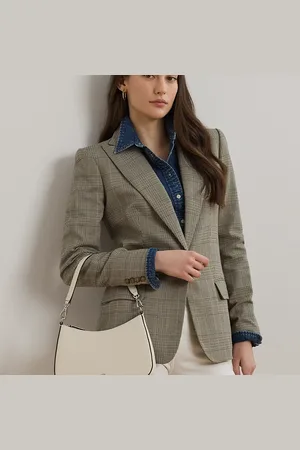 Ralph Lauren Crosshatch Leather Medium Danni Bag