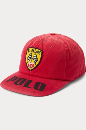 Ralph Lauren Logo Patch Twill Ball Cap