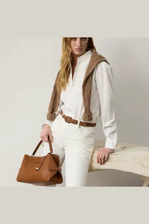 Ralph Lauren The Ralph Lauren Calfskin Shoulder Bag