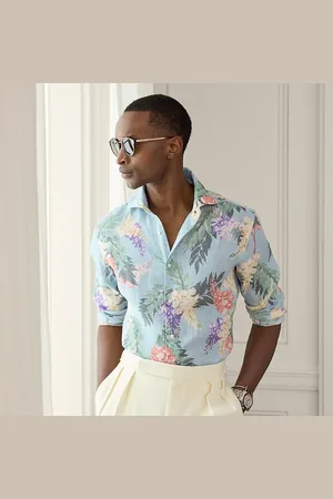 Ralph Lauren Floral-Print Linen Shirt