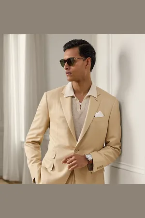 Ralph Lauren Kent Hand-Tailored Silk Trench Jacket