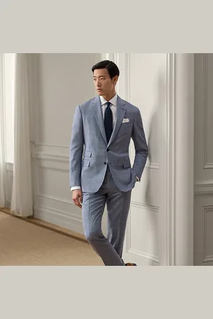 Ralph Lauren Kent Hand-Tailored Glen Plaid Suit
