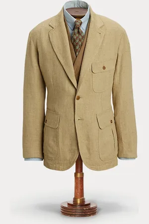 Ralph Lauren Unconstructed Herringbone Sport Coat