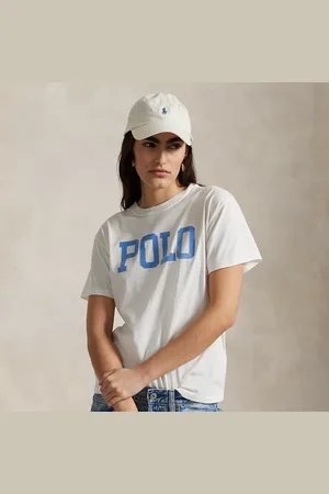 Ralph Lauren Logo Cotton Jersey Crewneck Tee