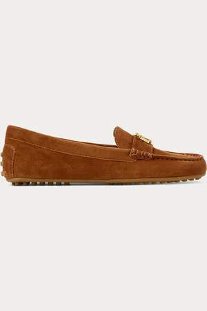 Ralph Lauren Barnsbury Suede Loafer