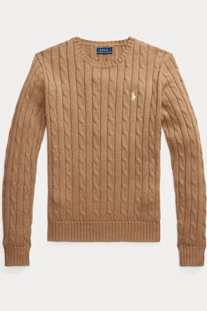 Ralph Lauren Cable-Knit Cotton Crewneck Jumper