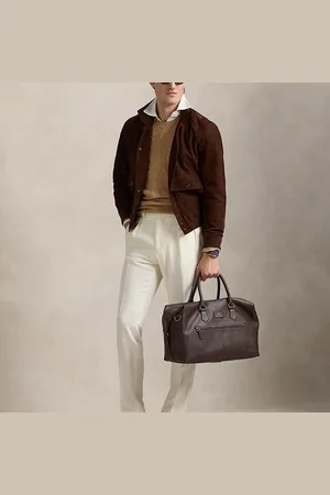 Ralph Lauren Pebbled Leather Duffel