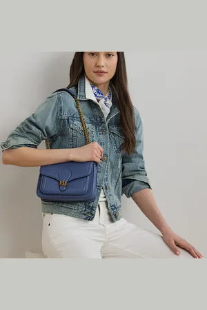 Ralph Lauren Pebbled Small Bradley Convertible Bag
