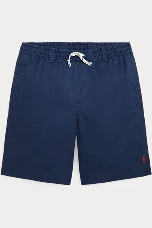 Ralph Lauren Drawstring Cotton Twill Rugby Short