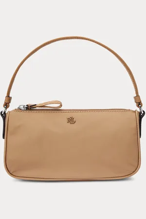 Ralph Lauren Medium Nylon Top-Handle Pouch