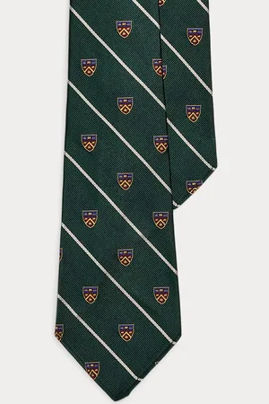Ralph Lauren Vintage-Inspired Silk Repp Club Tie