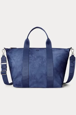 Ralph Lauren Nylon Extra-Large Stevie Zip Tote Bag