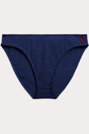 Ralph Lauren Scalloped-Trim Bikini Brief