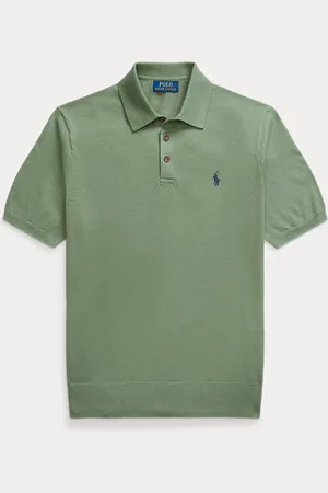 Ralph Lauren Cotton Polo-Collar Jumper
