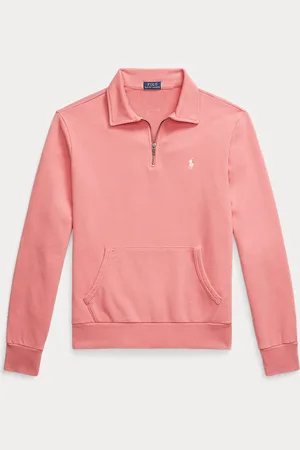 Ralph Lauren Loopback Fleece Quarter-Zip Sweatshirt