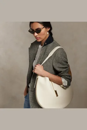 Ralph Lauren Polo ID Leather Large Shoulder Bag