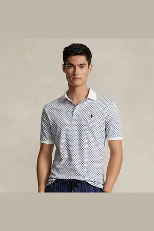 Ralph Lauren Classic Fit Print Soft Cotton Polo Shirt