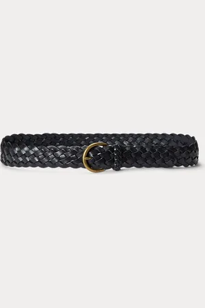 Ralph Lauren Braided Calfskin Belt