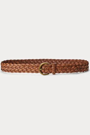 Ralph Lauren Braided Calfskin Belt