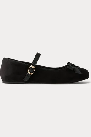 Ralph Lauren Kinslee Velvet Mary Jane