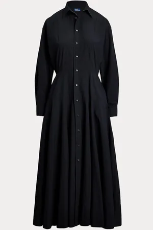 Ralph Lauren Panelled Cotton Canvas Shirtdress