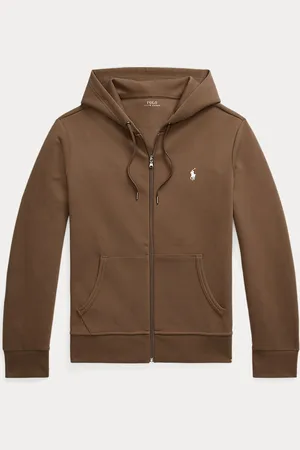 Ralph Lauren Double-Knit Full-Zip Hoodie