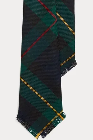 Ralph Lauren Vintage-Inspired Tartan Wool Tie
