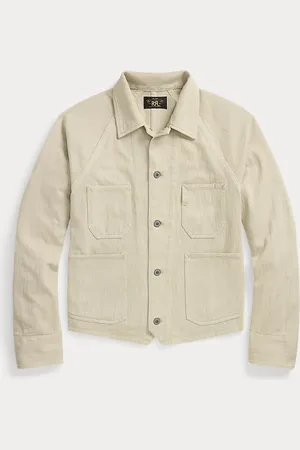 Ralph Lauren Knit Herringbone Twill Jacket