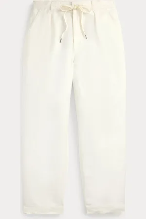 Ralph Lauren Lateef Relaxed Fit Pleated Linen Trouser