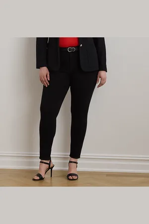 Ralph Lauren Curve - High-Rise Skinny Ankle Jean