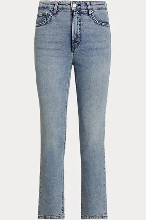 Ralph Lauren High-Rise Straight Ankle Jean