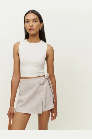 Reformation Eva Linen Skort