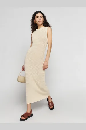 Reformation Nolan Open Knit Sweater Dress