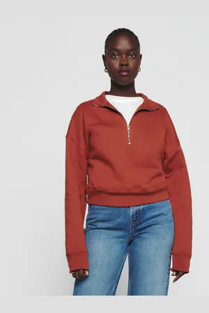 Reformation Marla Zip Sweatshirt
