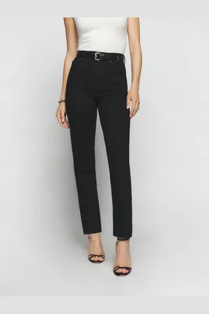 Reformation Liza Ultra High Rise Straight Jeans
