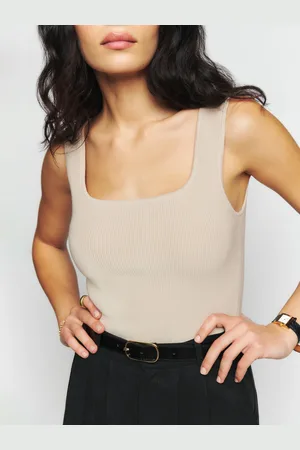 Reformation Julia Ribbed Sweater Tank