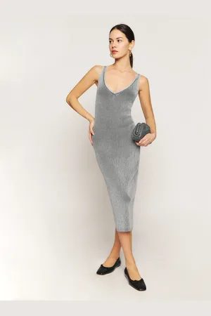 Reformation Heron Cotton Sweater Dress