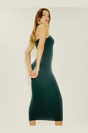 Reformation Kimmy Novelty Cashmere Sweater Dress