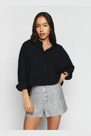 Reformation Grayson Linen Short