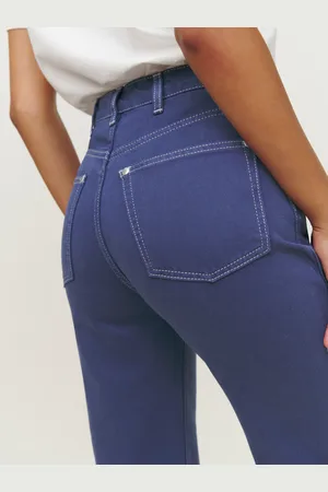 Reformation Cowboy High Rise Straight Jeans
