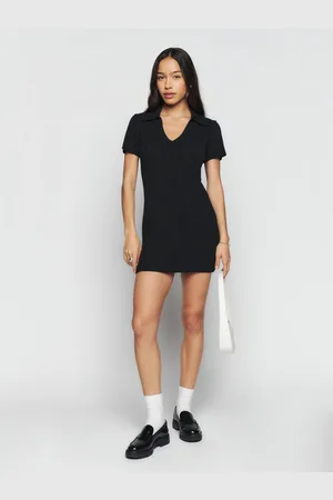 Reformation Janine Cotton Sweater Mini Dress