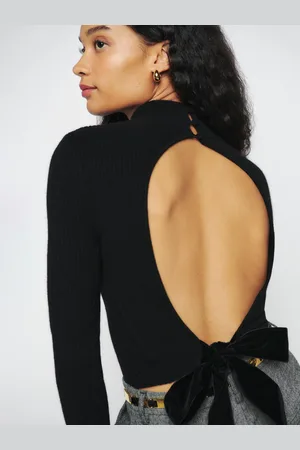 Reformation Osteria Open Back Sweater