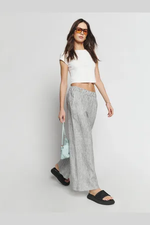 Reformation Ava Linen Pant