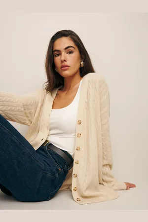 Reformation Giusta Oversized Cashmere Cardigan